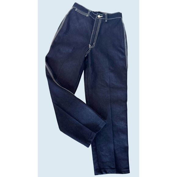 Vintage GITANO Dark Wash High Waisted 80s / 90s Jeans Size 24 - Picture 2 of 8